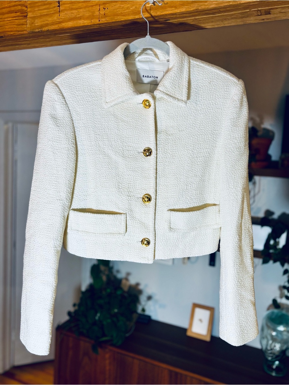 Babaton by Aritzia Cropped Tweed Frances Jacket – Like New